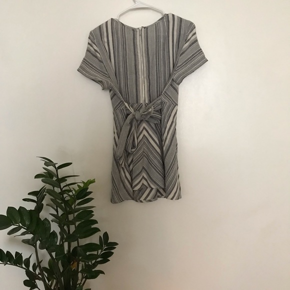 Jessica Simpson Maternity Textured Blue Stripe - Picture 4 of 4